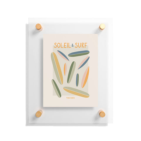 Lyman Creative Co Soleil Surf Toujours Floating Acrylic Print