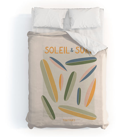 Lyman Creative Co Soleil Surf Toujours Duvet Cover