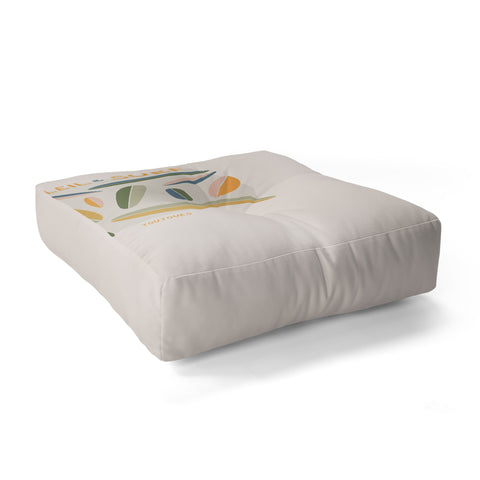 Lyman Creative Co Soleil Surf Toujours Floor Pillow Square