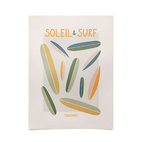 Lyman Creative Co Soleil Surf Toujours Poster