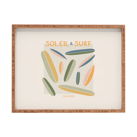 Lyman Creative Co Soleil Surf Toujours Rectangular Tray
