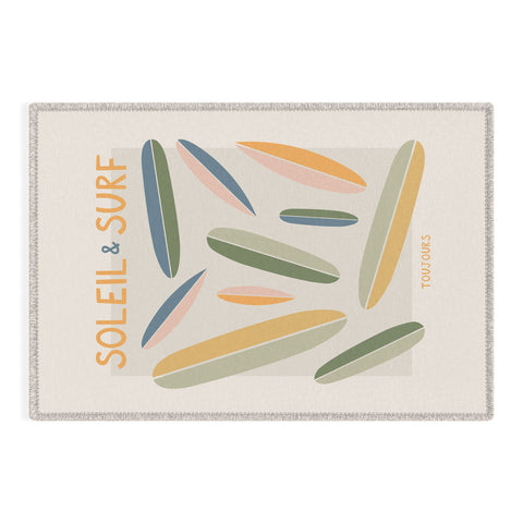 Lyman Creative Co Soleil Surf Toujours Outdoor Rug
