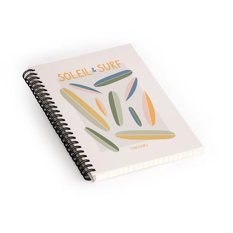 Lyman Creative Co Soleil Surf Toujours Spiral Notebook