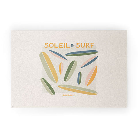 Lyman Creative Co Soleil Surf Toujours Welcome Mat