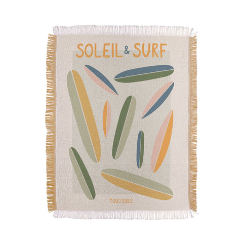 Lyman Creative Co Soleil Surf Toujours Throw Blanket