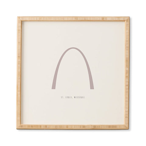 Lyman Creative Co St Louis Missouri I Framed Wall Art