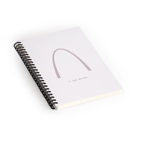 Lyman Creative Co St Louis Missouri I Spiral Notebook
