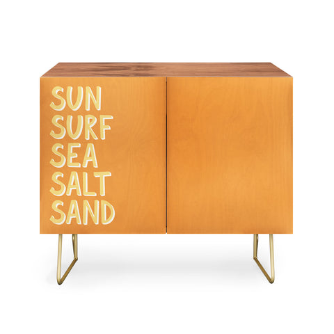 Lyman Creative Co Sun Surf Sea Salt Sand Credenza