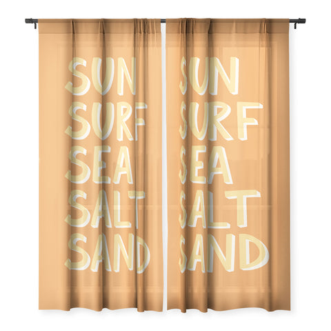Lyman Creative Co Sun Surf Sea Salt Sand Sheer Non Repeat