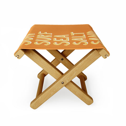 Lyman Creative Co Sun Surf Sea Salt Sand Folding Stool