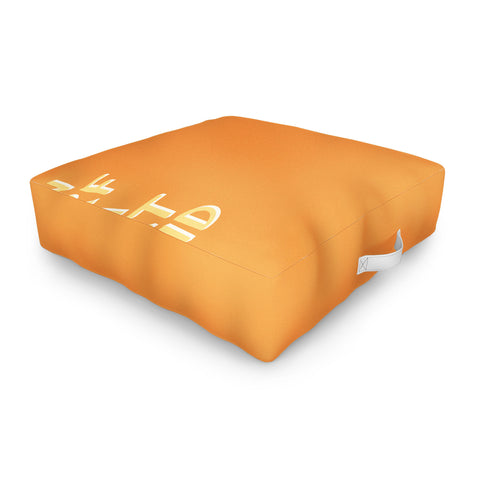 Lyman Creative Co Sun Surf Sea Salt Sand Outdoor Floor Cushion