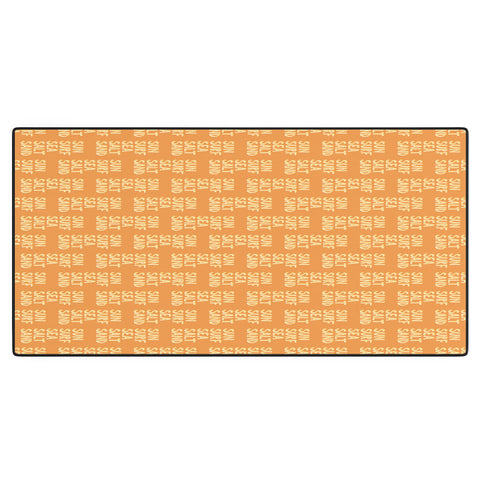 Lyman Creative Co Sun Surf Sea Salt Sand Desk Mat