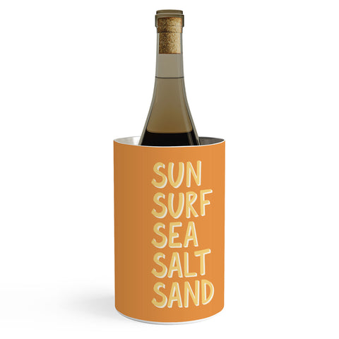 Lyman Creative Co Sun Surf Sea Salt Sand Wine Chiller