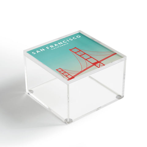 Lyman Creative Co Sunset San Francisco California Acrylic Box