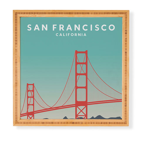 Lyman Creative Co Sunset San Francisco California Framed Wall Art