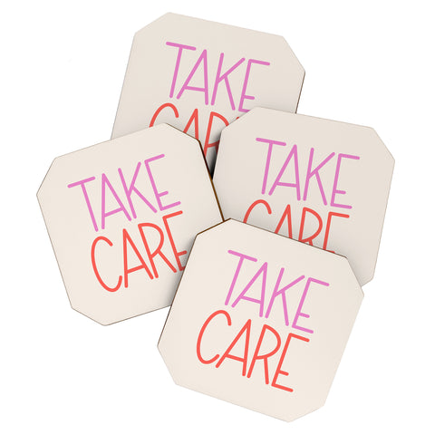 Lyman Creative Co Take Care Coaster Set