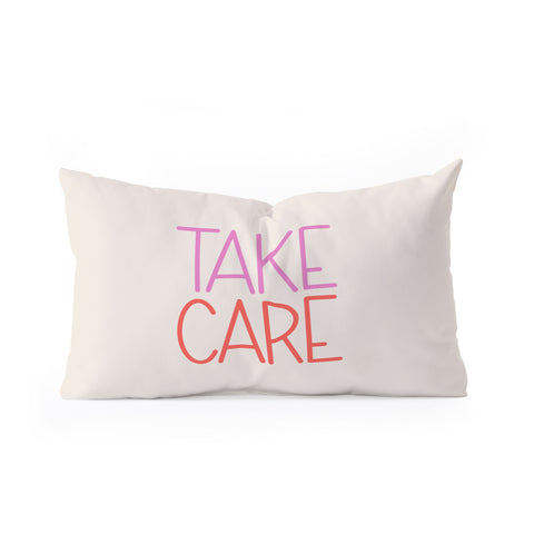 Lyman Creative Co Take Care Oblong Throw Pillow