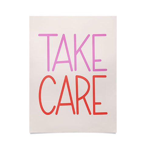 Lyman Creative Co Take Care Poster