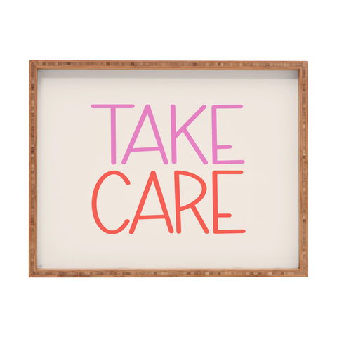 Lyman Creative Co Take Care Rectangular Tray