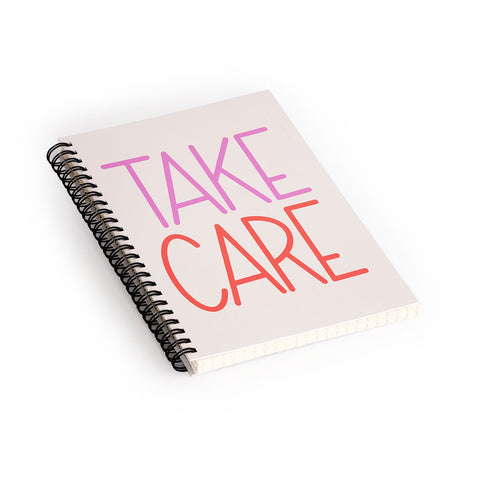 Lyman Creative Co Take Care Spiral Notebook