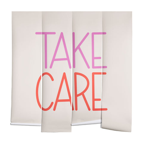 Lyman Creative Co Take Care Wall Mural
