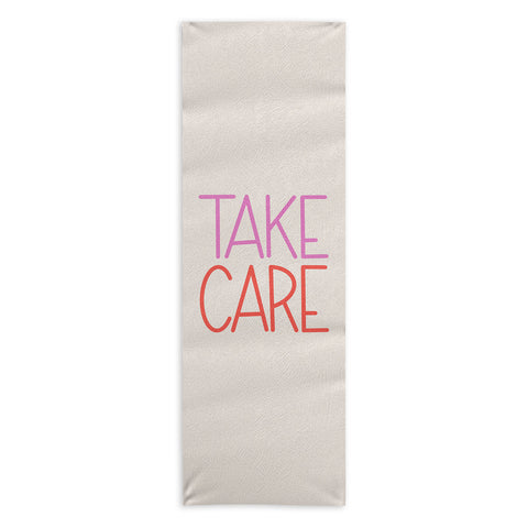 Lyman Creative Co Take Care Yoga Towel