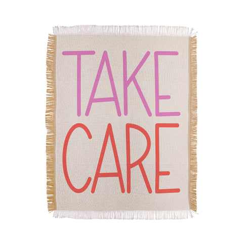 Lyman Creative Co Take Care Throw Blanket