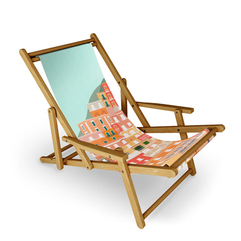 Lyman Creative Co View over the Amalfi Coast Sling Chair