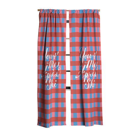 Lyman Creative Co You and Me Apres Ski in Plaid Blackout Non Repeat