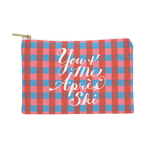Lyman Creative Co You and Me Apres Ski in Plaid Pouch