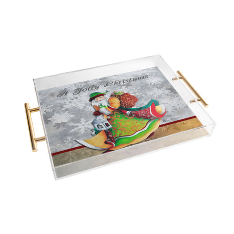 Madart Inc. A Jolly Christmas Acrylic Tray