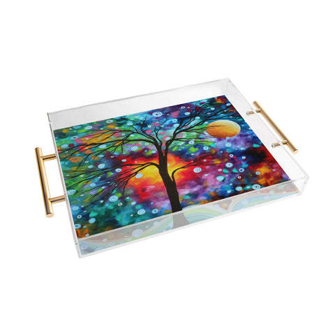 Madart Inc. A Moment In Time Acrylic Tray
