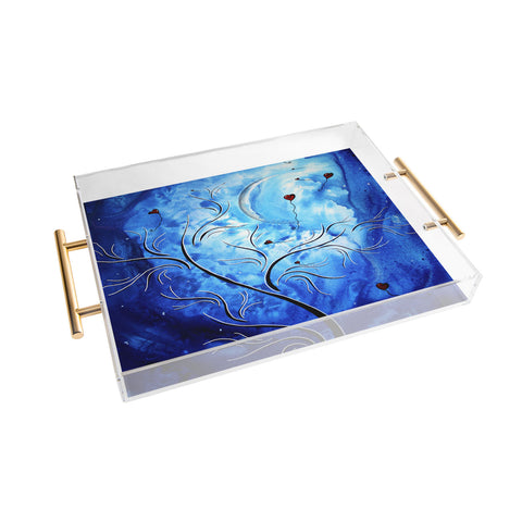 Madart Inc. Be The Light Of The Moon Acrylic Tray