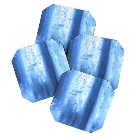 Madart Inc. Blue Lake Coaster Set