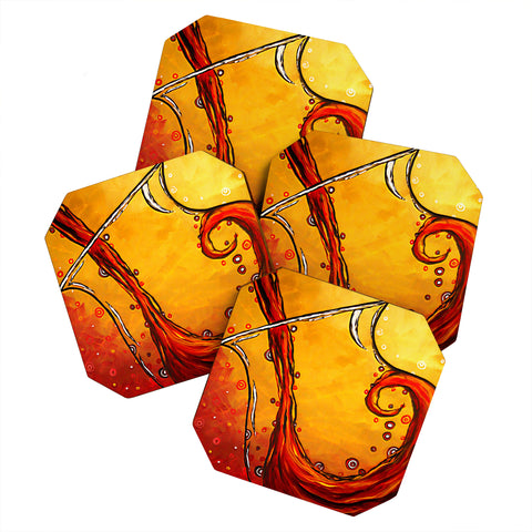 Madart Inc. Bubbling Joy Coaster Set