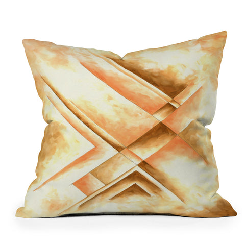 Madart Inc. Champagne Dreams 1 Outdoor Throw Pillow