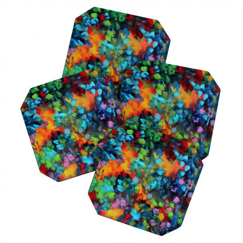 Madart Inc. Color Blast Coaster Set