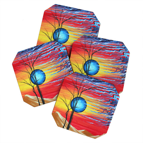 Madart Inc. Desert Dreams Coaster Set