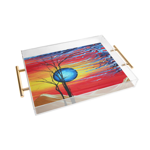 Madart Inc. Desert Dreams Acrylic Tray