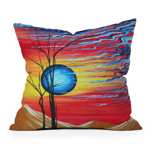 Madart Inc. Desert Dreams Outdoor Throw Pillow