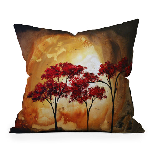 Madart Inc. Empty Nest 2 Outdoor Throw Pillow