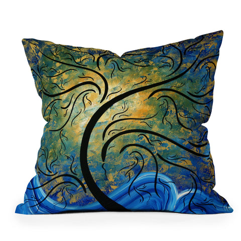 Madart Inc. Forward Reaching Outdoor Throw Pillow