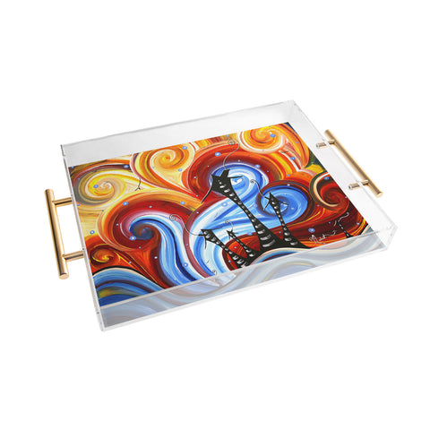 Madart Inc. Little Village Acrylic Tray