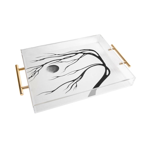 Madart Inc. Modern Dance Moon Song Acrylic Tray