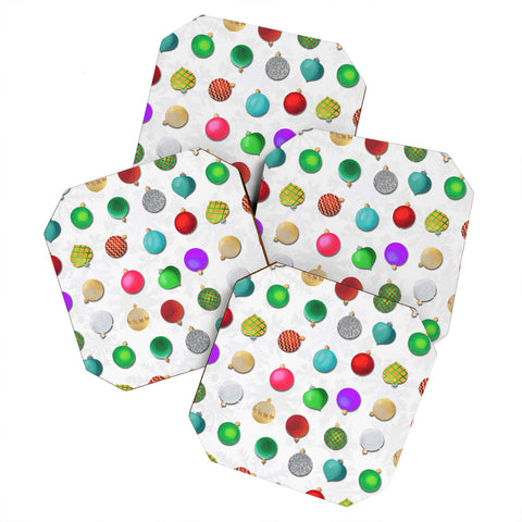 Madart Inc. Multi Ornaments Design Coaster Set