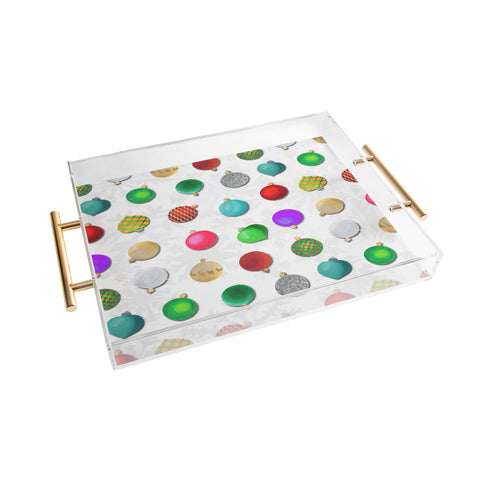 Madart Inc. Multi Ornaments Design Acrylic Tray