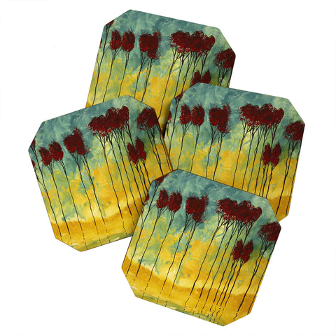 Madart Inc. On The Pond 2 Coaster Set