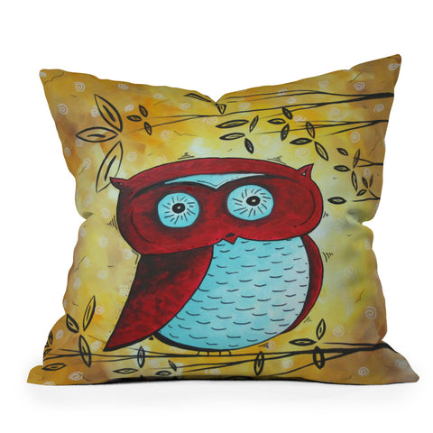 Madart Inc. Peekaboo Outdoor Throw Pillow