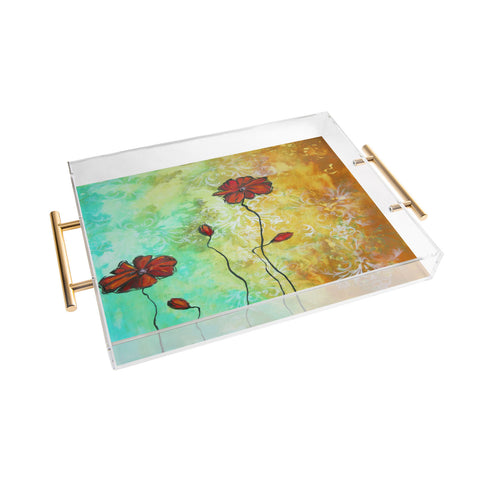 Madart Inc. Poppy Love Acrylic Tray