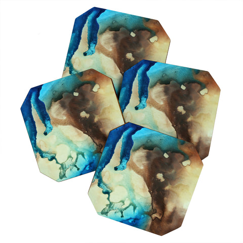 Madart Inc. Sky Drama Coaster Set